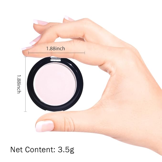 Monochrome Matte Eye Shadow Palette,Pearl Pink Neutral Nude Matte Pressed Powder Single Eyeshadow,Natural Long Lasting Naturing-Looking Eyeshadow,Talc,Paraben Vegan & Cruelty Free