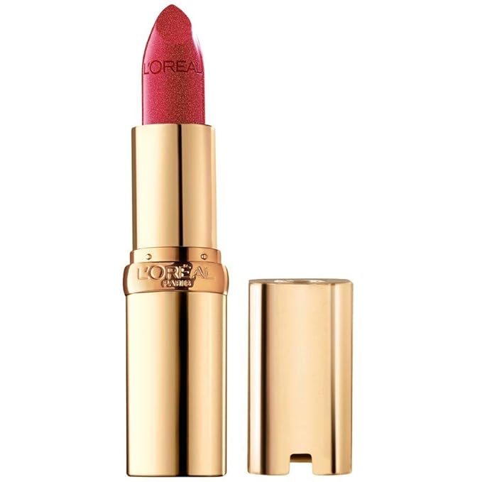 L'Oreal Paris Colour Riche Original Creamy, Hydrating Satin Lipstick with Argan Oil and Vitamin E, Ruby Flame , 1 Count