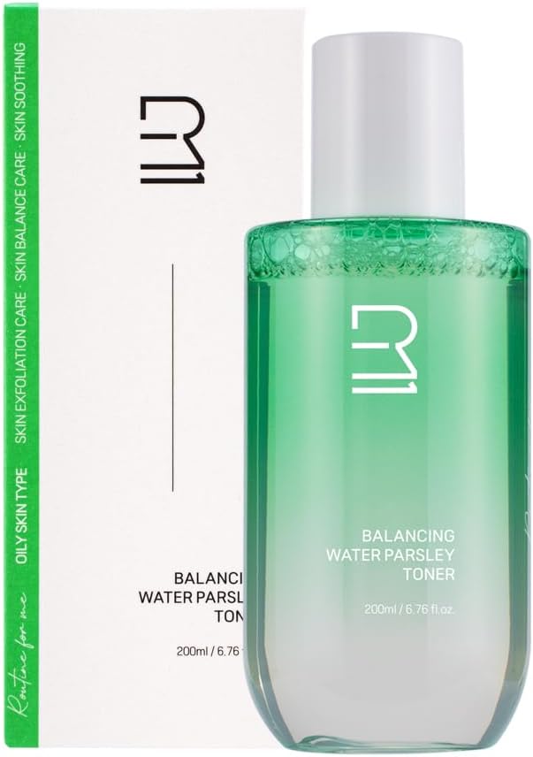 ROUME Balancing Water Parsley Toner 6.76 fl.oz. (200ml) – Korean Facial Toner for Oily Skin, Pore Tightening & Sebum Control, with 33,975ppm Water Parsley Extract, Anti-Aging & Brightening