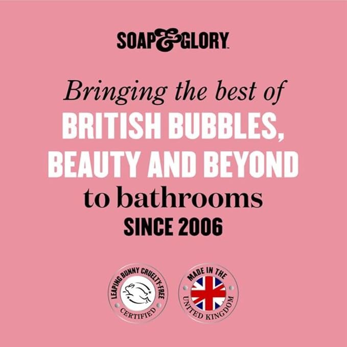 Soap & Glory Smoothie Star Moisturizing Body Lotion - Non-Greasy Vegan Body Moisturizer with Skin-Softening Cocoa Butter & Coconut Oil - Almond & Vanilla Scented Lotion (500ml)