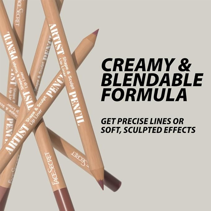 6pcs Nude Lip Liner Makeup Set - Waterproof & Smudge-Proof Matte Pencil, Long-Lasting & Durable, Smooth & Easy Glide, Non-Smudge, Contouring, Filling & Layering (NUDE-BERRY Set, 6 Count (Pack of 1))