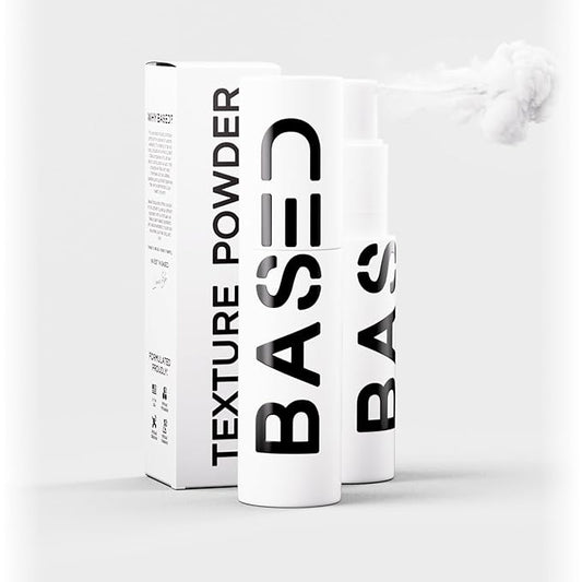 Based Bodyworks Hair Texturizing Powder, Lightweight & Volumizing Styling Powder with Matte Finish, Add Texture with Medium Hold, Best for Short to Medium Hair, (1.69oz Bottle, Pack of 1)