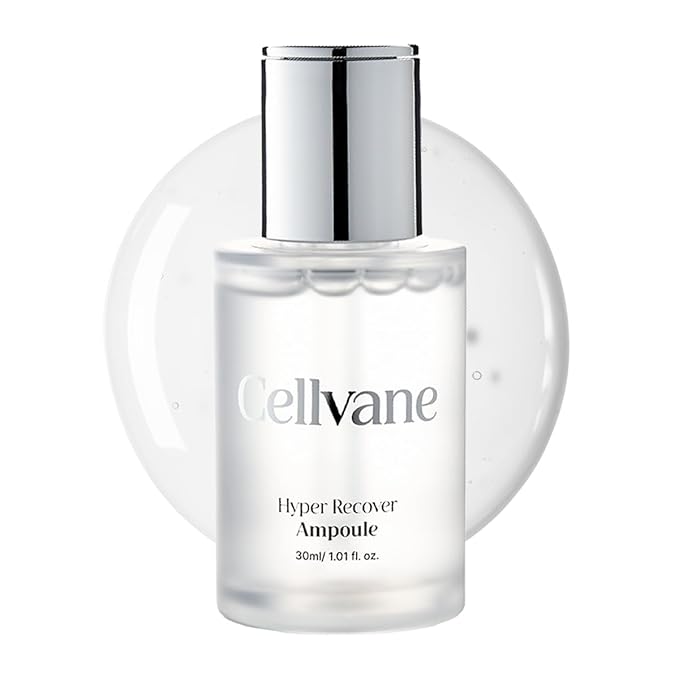 Cellvane PDRN Hyper Recover Ampoule (1.01 fl oz) -High Purity Salmon DNA PDRN Ampouls Korean Skin Care for Anti aging &Sensitive Skin, Hyaluronic Acid & Collagen for Deep Hydration