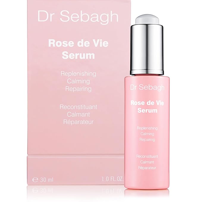 Dr Sebagh Rose de Vie Serum - 1 fl oz | Nourishing Facial Formula for Dry or Sensitive Skin | Support Skin Vitality