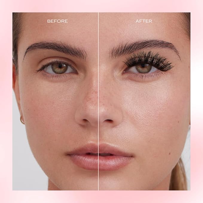 Strip Lashes Kit Mink False Lashes With Strip Lash Glue Mink Wispy 10 Pairs False Eyelashes Magnetic Lashes Kit by GEMERRY, A05