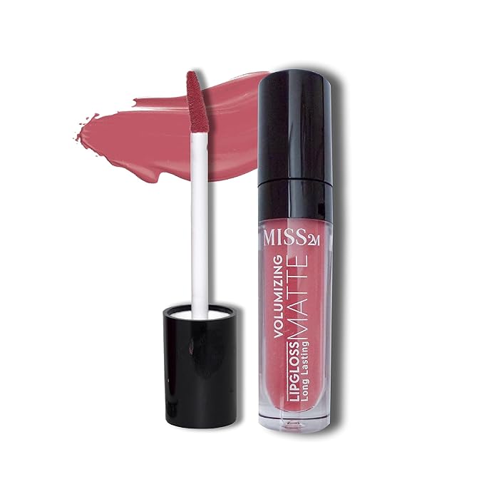 16-Hour Volumizing Matte Liquid Lipstick with Non-Drying, Waterproof Matte Liquid Lip Color: 101 Sweet Dreams, 0.14 Fl Oz