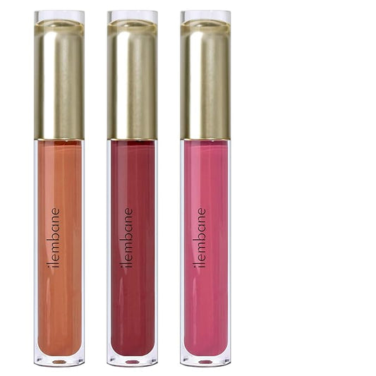 3-Pack Multicolor Matte Liquid Lipstick Set – Smoky Rose, Dusty Rose & Peachy Pink – Long-Lasting, Smudge-Proof, Waterproof – High-Pigment, Transfer-Resistant Colors for All-Day Wear