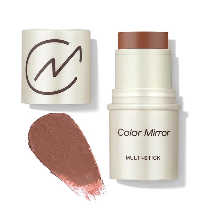 Multi-Use Makeup Stick - Blush, Lipstick, Eyeshadow & Highlighter For All Skin, Buildable Color, Long-Lasting, Lightweight, Natural Soft Finish(50 Almond Matte), 0.158 oz