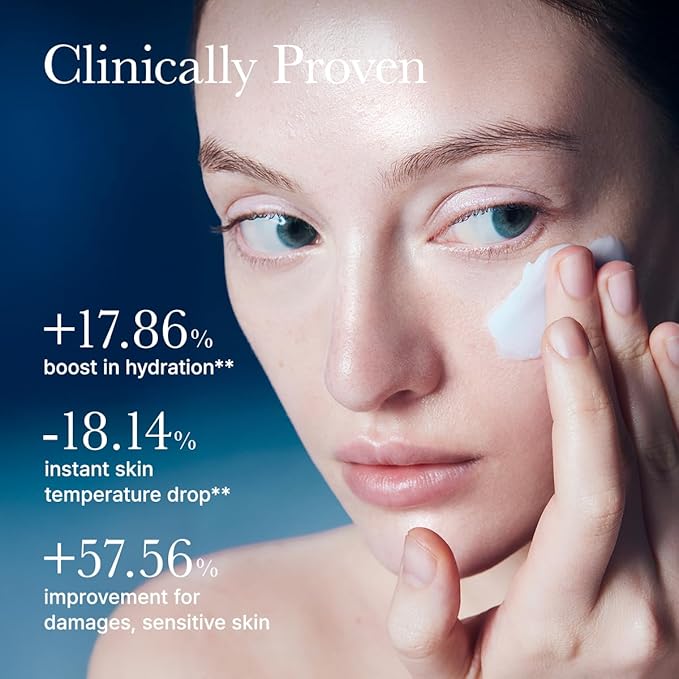 ARENCIA Deep Water Surge Soothing Cream, 2.70 fl oz, with Hyaluronic Acid, Cica PDRN and Ceramide