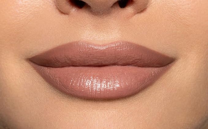 Pupa Milano Vamp! Creamy Duo, 002 Medium Nude, 1 Pc - 2 in 1 Lipstick and Lip Pencil - Long Lasting - Lightweight - No-Transfer - Smooth Texture - Highly Pigmented