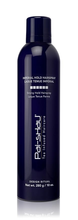 Pai-Shau Imperial Hold Hairspray - Strong Hold Hairspray For Women - Fast-Drying Extra Strong Hold 24-Hour Hairspray Providing Shine And Environmental Protection - 10 fl oz.