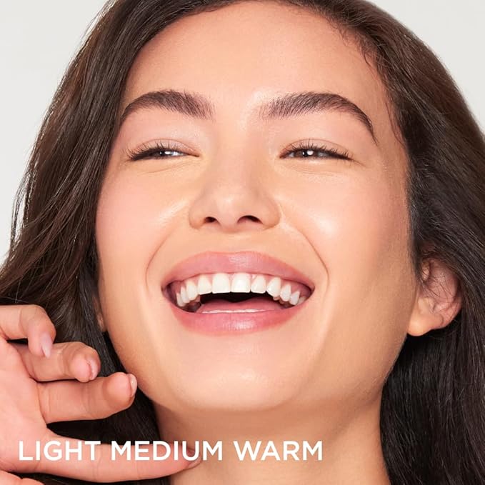 HALEYS Re-wind Blurring Full Coverage Concealer (Light/Medium - Warm), Brighten, Reduce redness, dark circles and fine lines, Non-Caking, Longwear, Nourishes, Lightweight, Soft-Matte Finish, V + CF