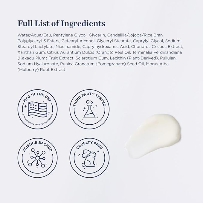 Beverly Hills MD Plump + Glow Vitamin C Serum for Aging Skin- Plumping Anti Wrinkle Lines Formula - Smooth, Firm, Brighten Skin w/Kakadu Plum, Niacinamide, Pomegranate Oil, Red Algae Extracts