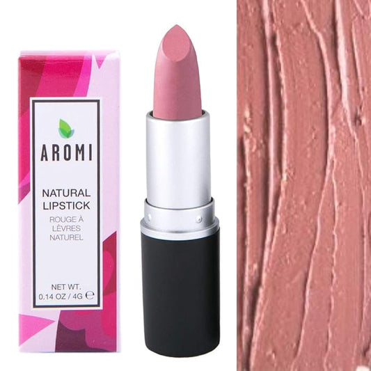 Aromi Natural Lipstick | Vegan, Cruelty-free Beauty, Handcrafted, Small Batch, Dye-free, Palm-free (Perfect Nude)