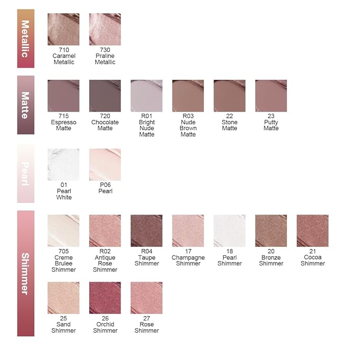 Kaely Single Cream Eyeshadow Pot, Orchid Shimmer Eye Shadow for Older Women High Pigmented Waterproof, Natural Eyeshadow Palette Makeup Brightener, sombras en crema para ojos, Blendable, 26