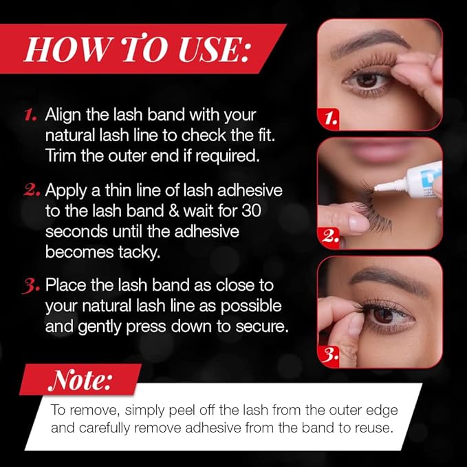 Ardell Demi Wispies False Eyelashes Multipack – Natural Lashes Wispy with Invisiband for Lightweight Comfort, 6 Pairs, 2 Pack