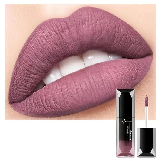21 Colors Matte Liquid Lip Gloss - Non Transfer Proof, Long Lasting 10Hrs Glossy Lipstick, Kiss Proof & Hydrating Lip Stain Wear (1)