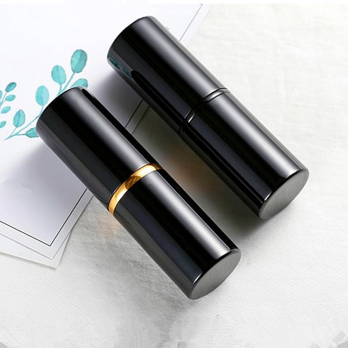 Retractable Foundation Makeup Brushes, Travel Kabuki Powder Brush Liquid Foundation Brush with Cover Perfect for Blending Liquid, Bronzer, Buffing, Cream, Flawless Powder Cosmetics