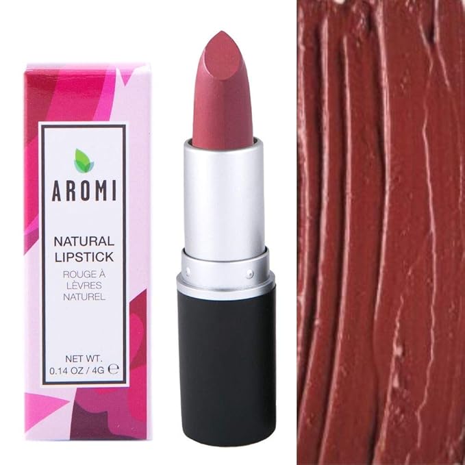 Natural Lipstick | Vegan Beauty, Cruelty-free Cosmetics, Dye-free Lipstick, Mother's Day Gift Idea, (Maroon)