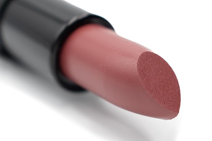 Delicious Mauve Medium Red Pink Lipstick Color Moisturizing Paraben Free, No Animal Testing & Cruelty Free Lip Makeup Color