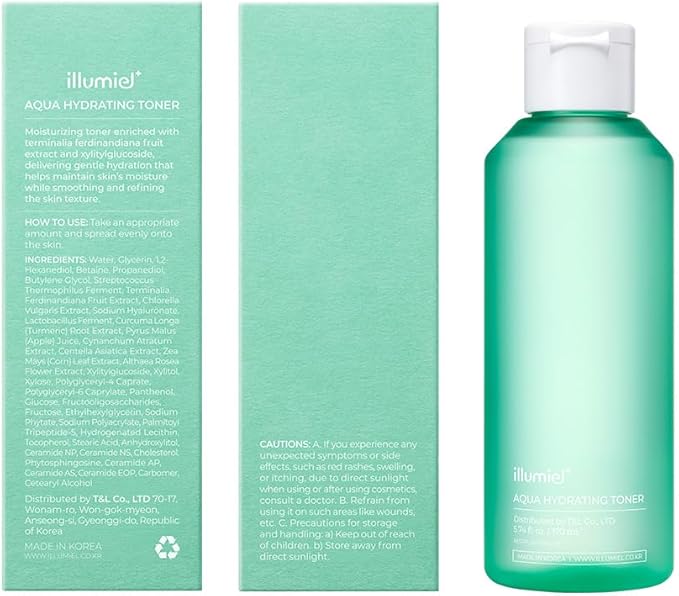 Aqua Hydrating Toner for All Skin Types with Xylitylglucoside & Kakadu Plum Extract Exosome [Vegan & Korean Skincare] - 5.75 fl. oz.