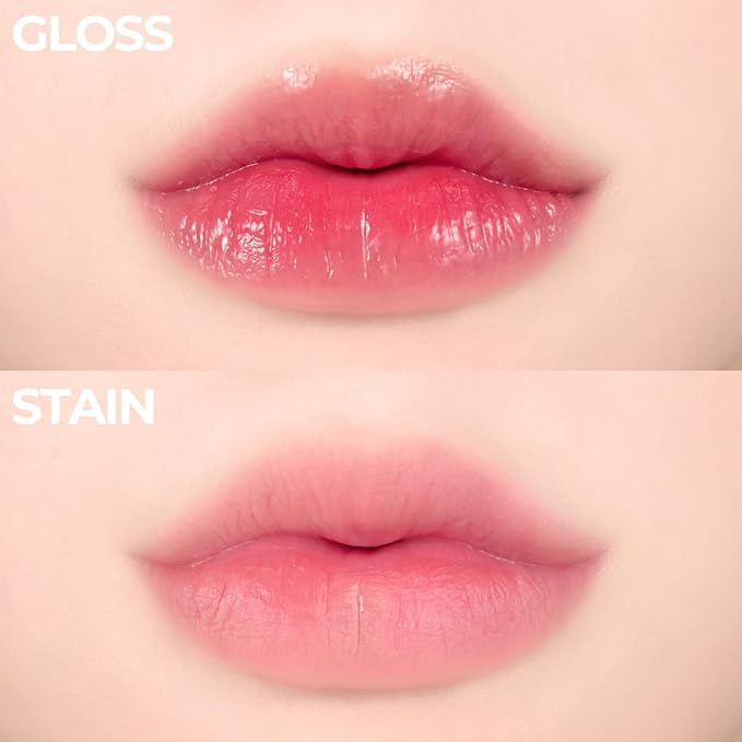 Pudding Glow Korean Lip Tint | Natural Lip Stain | Gloss to Stain | Long-Lasting & Non-Sticky | Lightweight Lip Tint 0.14 oz. (07 COCO ROSE)