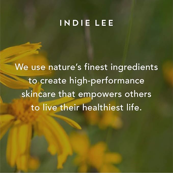 Indie Lee Hints SPF 50 Primer - Tinted Face Primer with Niacinamide, Non-Nano Zinc Oxide & Allantoin - Soothes Redness, Evens Tone, Primes Skin for Makeup - Paraben-Free Skin Care Products (40ml)