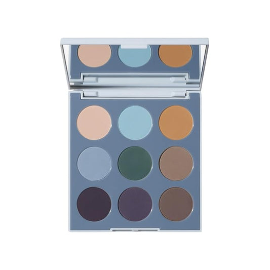 Morphe 9C Matte Essentials Artistry Palette - Cool-Toned Makeup Palette with All-Matte Finishes - Highly Pigmented Eye Makeup with a Blendable & Buildable Formula (0.35 oz)