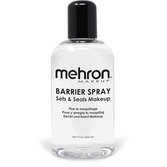 Mehron Makeup Barrier Spray | Setting Spray for Makeup | Make up Setting Spray for Face 9 fl oz (266 ml)