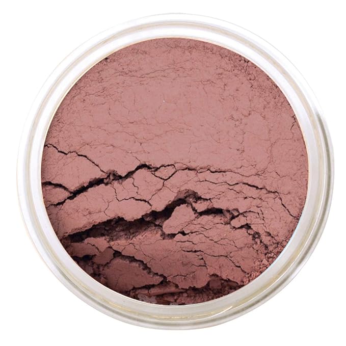 Bellaterra Cosmetics Mineral Loose Blush 9g | Buildable Color, Long-Wearing Powder with Illuminating Finish, Finely Milled Minerals for Smooth Blend and Natural Glow (Glistening Sun)