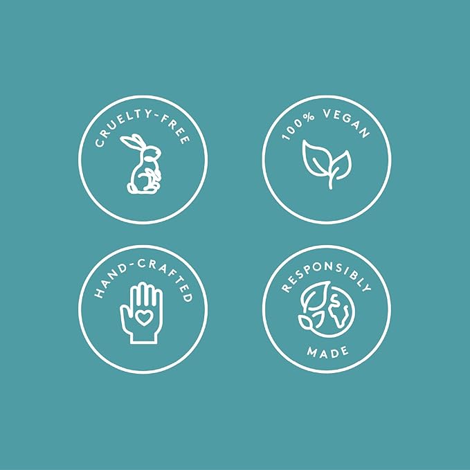 Rose and Ben Beauty C42 Foundation Brush | Professional Blending Brush for Liquid & Cream Makeup | Streak Free Buildable Coverage | Cruelty Free