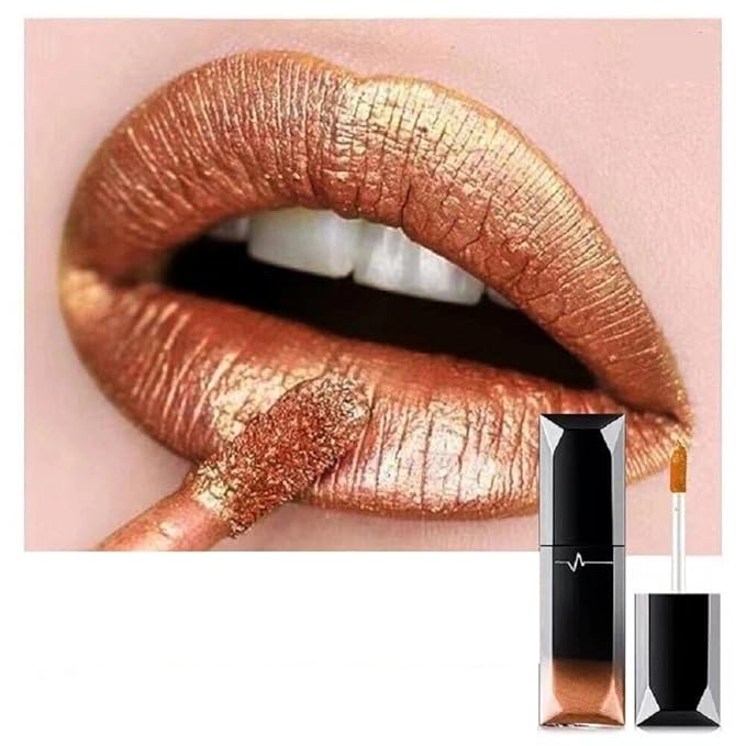 21 Colors Matte Liquid Lip Gloss - Non Transfer Proof, Long Lasting 10Hrs Glossy Lipstick, Kiss Proof & Hydrating Lip Stain Wear (19)