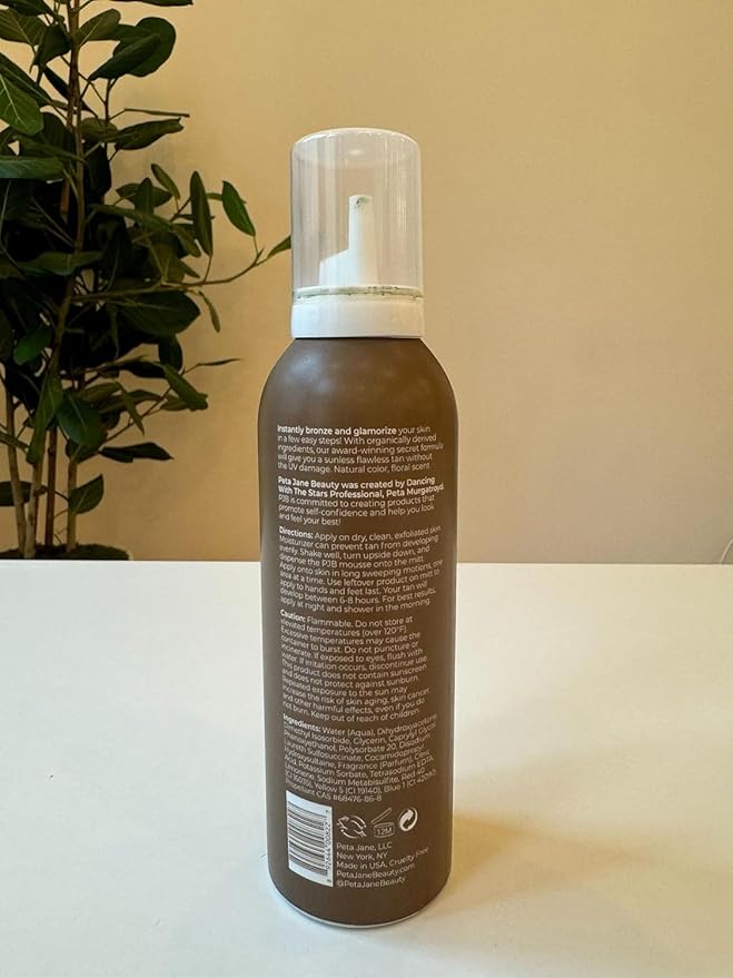 Peta Jane Ultra Dark Tanning Mousse, 7 Fl Oz, Pack of 2