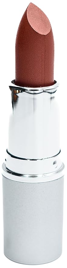 Cinnabar Deep Red Cinnamon Brown Pearl Creamy Shine Metallic Lipstick Color Moisturizing Paraben Free, No Animal Testing & Cruelty Free Lip Makeup Color