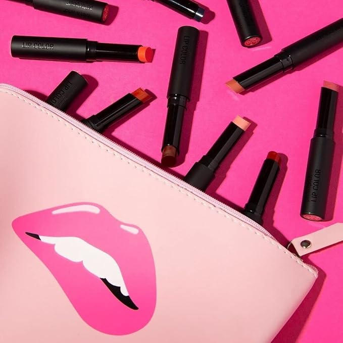 wet n wild Perfect Pout Lipstick, Dark Red My Blackberry Broke, Vegan | Gluten-Free | Cruelty-Free | Lip Color, Lip Color