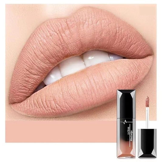 21 Colors Matte Liquid Lip Gloss - Non Transfer Proof, Long Lasting 10Hrs Glossy Lipstick, Kiss Proof & Hydrating Lip Stain Wear (10)