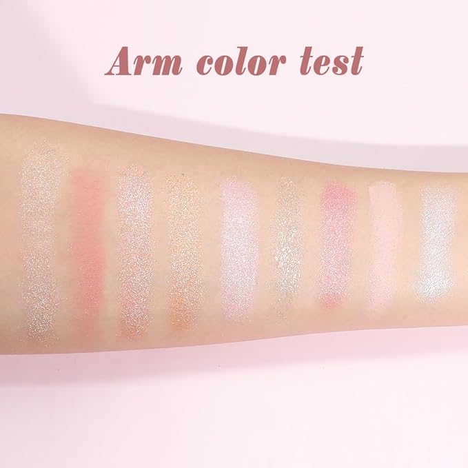 9 Color Eyeshadow Palette Makeup, Neutral Nude Matte Eye shadow & Shimmer Eyeshadow,Long Lasting Waterproof Eye shadow Makeup Palette for Women 05#