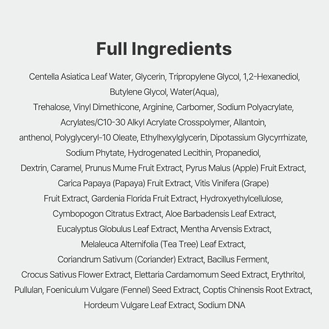 NACIFIC Cica PDRN Calming Serum 1.69 fl oz 50ml – Centella Asiatica, Soothing & Hydrating Barrier Repair Serum with PDRN for Redness Relief and Sensitive Skin, Korean Skincare