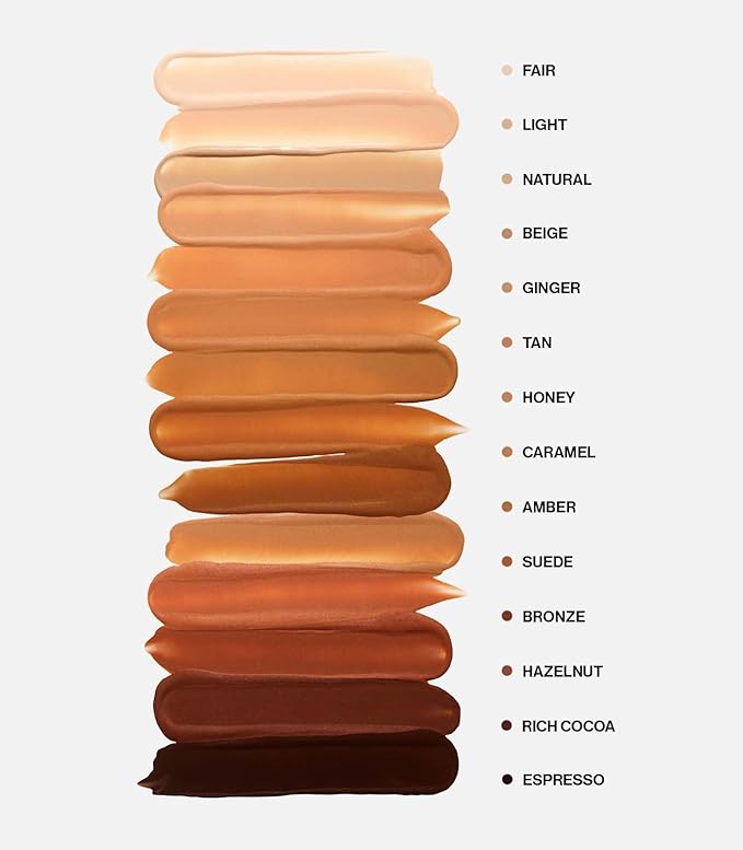 MAKE Beauty Skin Tint – Sheer to Medium Coverage with a Natural Radiant Finish. Lightweight, Smoothing Formula with Niacinamide and Adenosine. Diffusion Dew – Beige 03