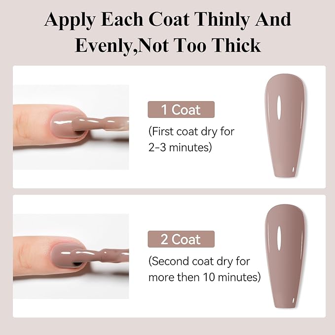 Nail Polish, Air Quick Dry, Neutral Nail Lacquer Non-Gel for Fall and Winter, Nail Art Polish Nail Pigment Oil-based Jelly Fingernail Concealer Polish, 1PC 12ML Long Last Fast Drying