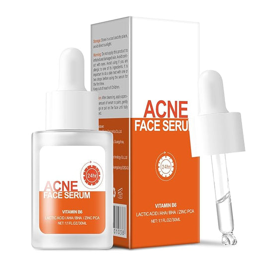 Acne Treatment for Face, Salicylic Acid Serum, Skin Care Essence for Acne, Blackhead, Sebum, Pore, Even out Skin Tone, 1.1fl.oz/30ml