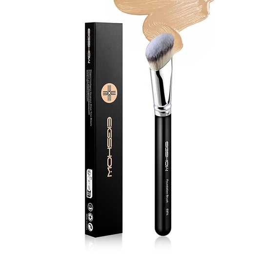 Concealer Brush, Angled Contour Brush for Blending Setting Buffing, Use Professional Makeup Brush with Liquid, Cream, or Powder Products