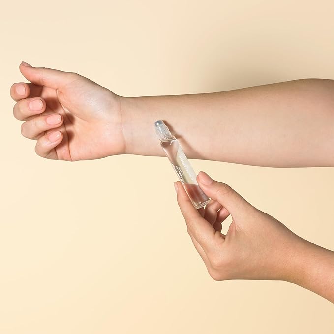 Aromatherapy Associates De-Stress Mind Rollerball. Premium Blend of Frankincense and Chamomile Essential Oils to Clear and Calm your Mind on the Go (0.34 fl oz)