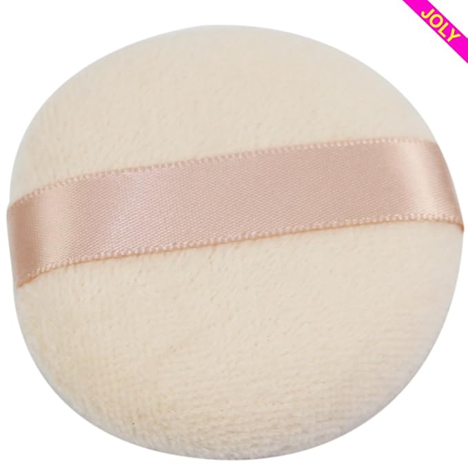 Powder Puff for Makeup Face Powder (10 Pieces)
