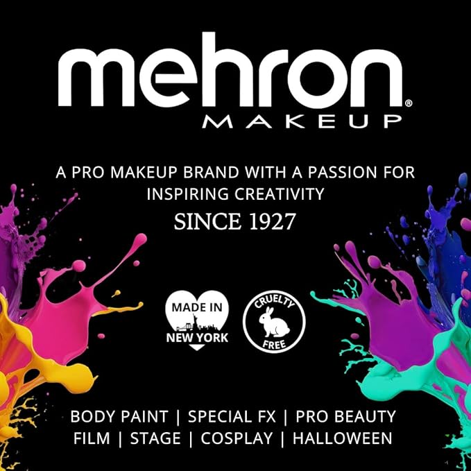 Mehron Makeup CreamBlend Stick | Face Paint, Body Paint, & Foundation Cream Makeup | Perfect for Halloween .75 oz (21 g) (Pastel Purple)