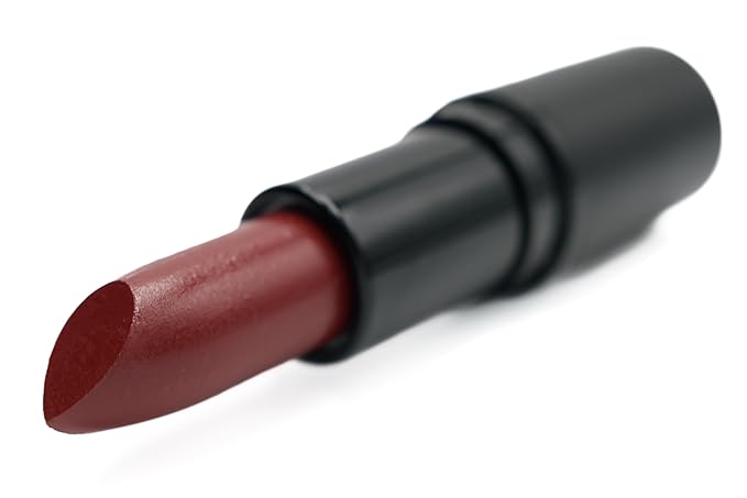 Tempting Deep Dark Red Lipstick Color Moisturizing Paraben Free, No Animal Testing & Cruelty Free Lip Makeup Color
