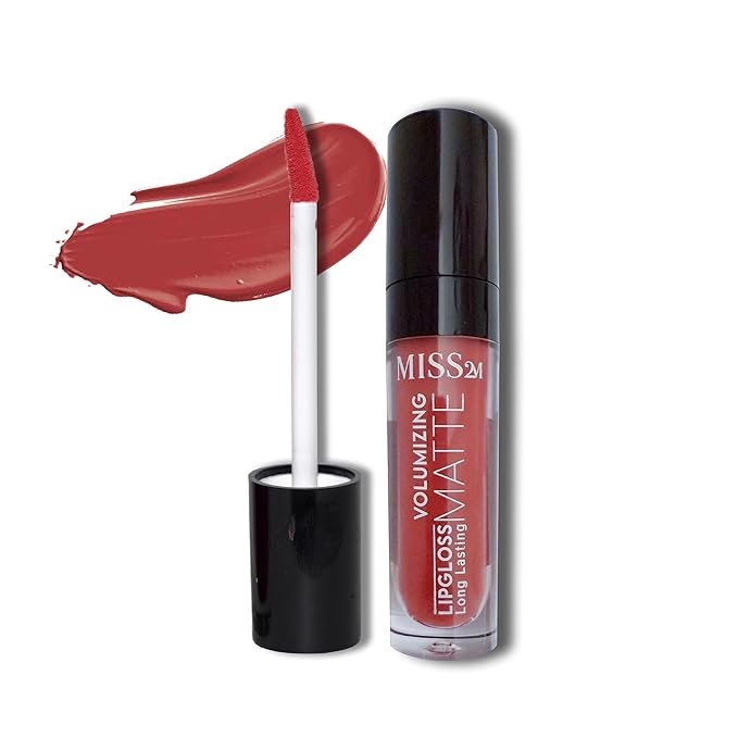 16-Hour Volumizing Matte Liquid Lipstick with Non-Drying, Waterproof Matte Liquid Lip Color: 119 Flushed Cheeks, 0.14 Fl Oz