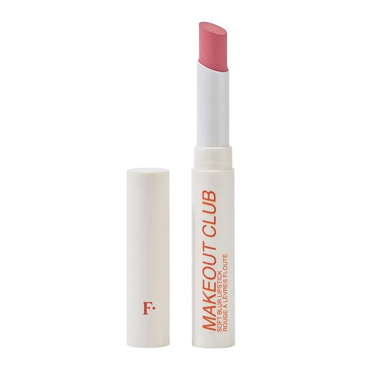 Freck Beauty MAKEOUT CLUB Soft Blur Lipstick – Medium-to-Full Coverage, 8-Hour Wear, Transfer-Proof, Buildable Soft Matte Finish, Wearable Color for All Skin Tones | THE MOMENT (Muted Rose)