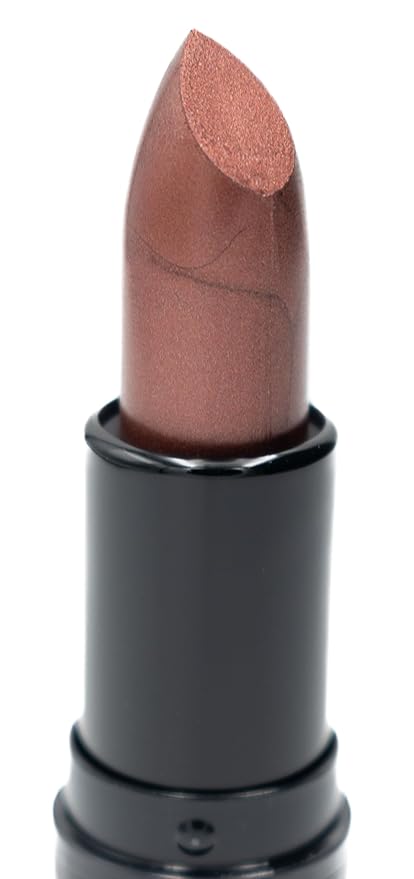 Copper Penny Gold Flecked Rust Red Lipstick Color Shimmering Paraben Free, No Animal Testing & Cruelty Free Lip Makeup Color