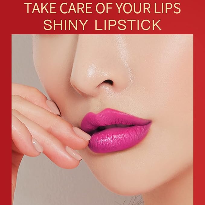 Blue Magic Lipstick, Shimmer Color Changing Lipstick(Blue Changed into Pink), Natural Moisturizing Lip Balm Labiales Magicos Long Lasting Nutritious Lipstick For Women